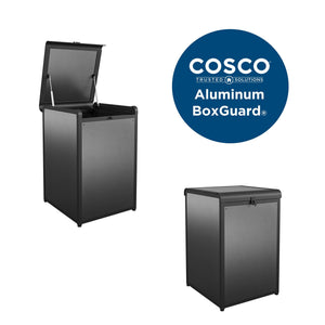BoxGuard®, Heavy Duty Multi-Purpose Outdoor Storage & Delivery Box - Gray - 1-Pack