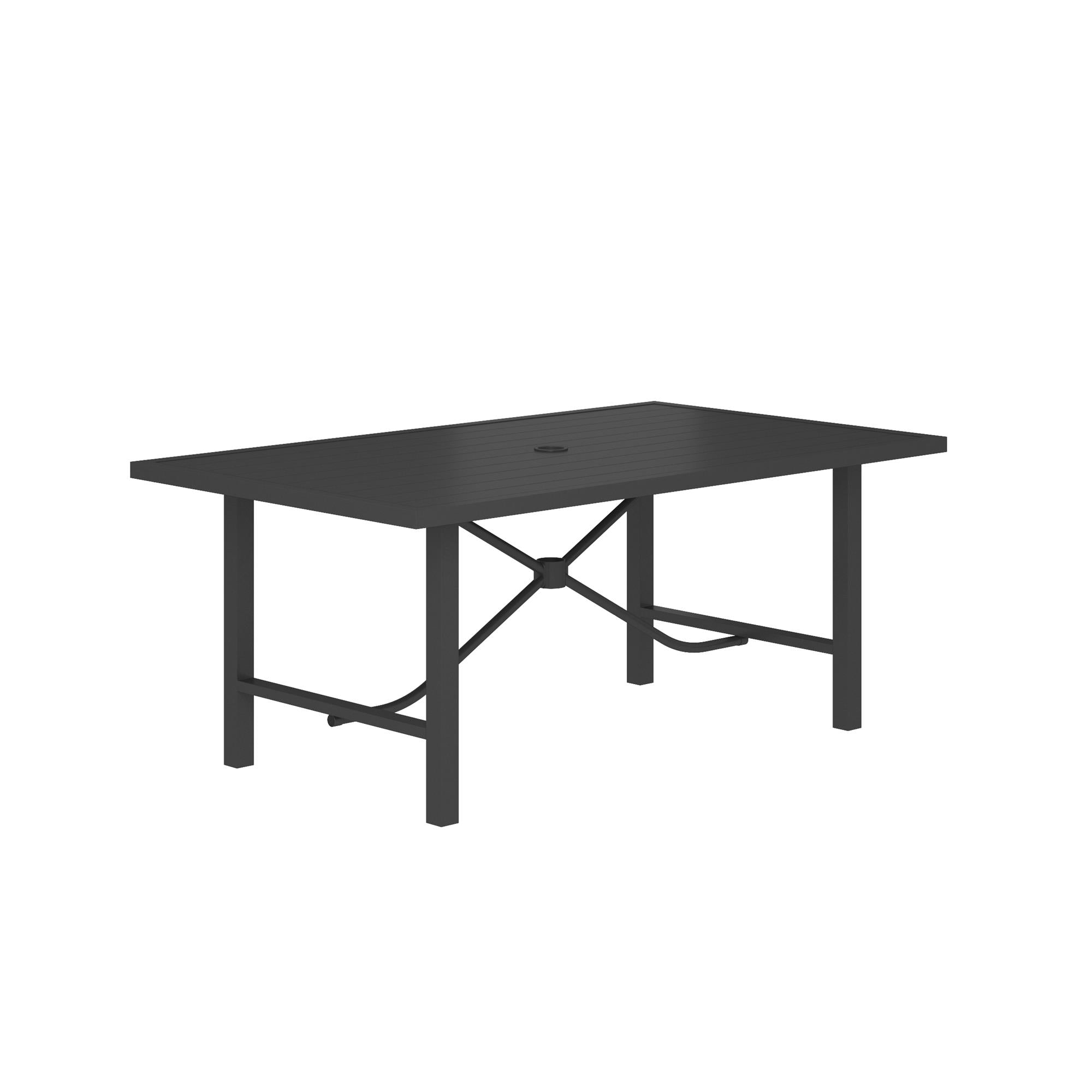 Patio Dining Table - Charcoal - N/A
