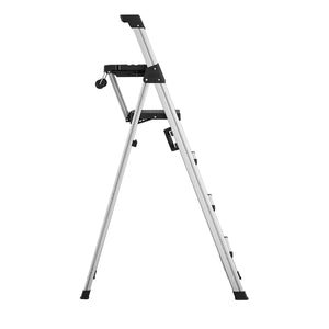 6-foot Signature Series Step Ladder - Aluminum/Black - 3 Step 