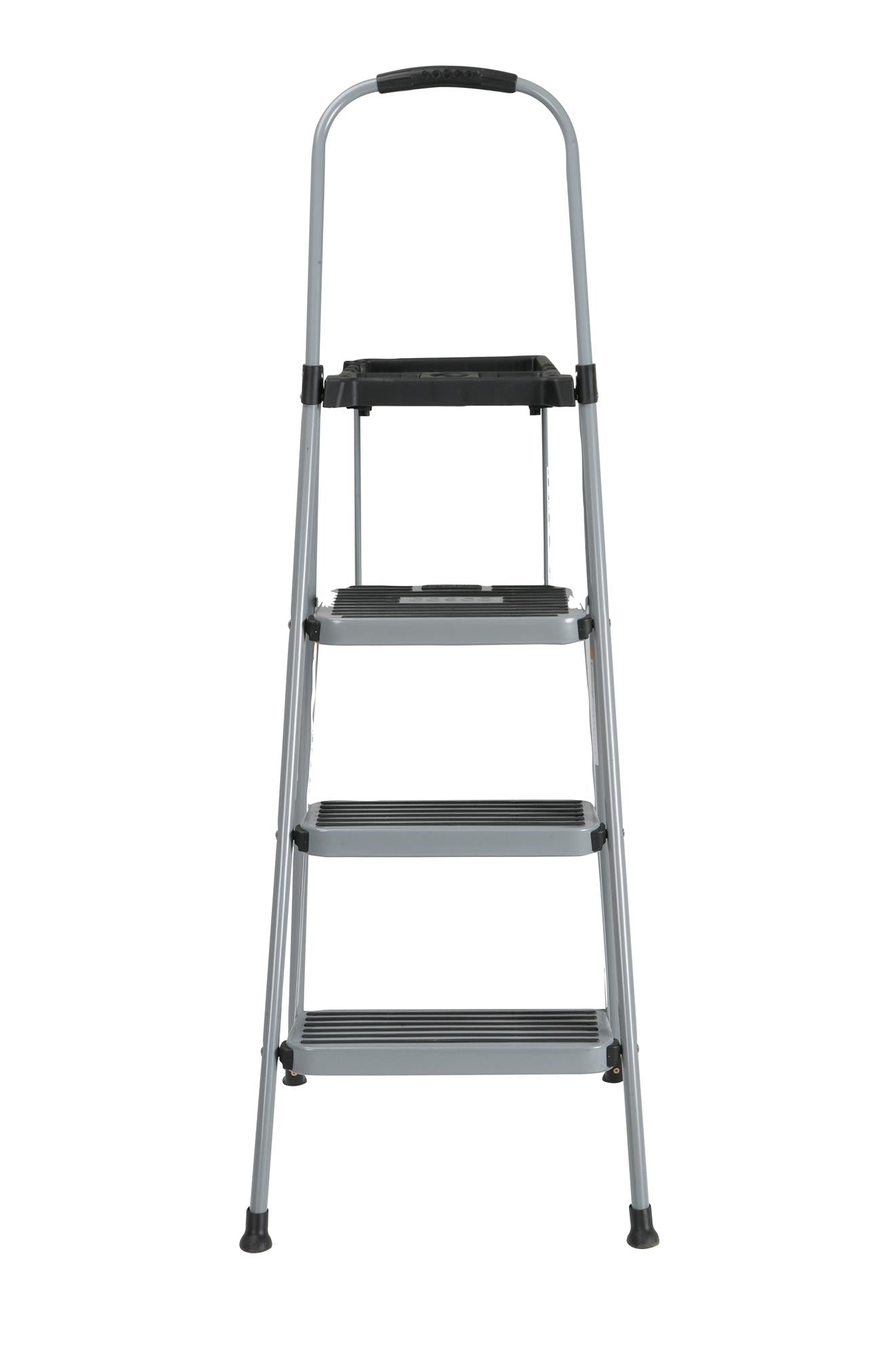 Step Tray 3 step all steel connection step stool w/ larger steps & tray - Cosco