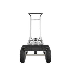 COSCO All-in-1, Tool Free, 4 Position Hand Truck and Dolly, Flat-Free Wheels, 1000 lb Capacity - Black - 1-Pack