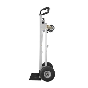 COSCO All-in-1, Tool Free, 4 Position Hand Truck and Dolly, Flat-Free Wheels, 1000 lb Capacity - Black - 1-Pack