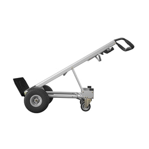 COSCO All-in-1, Tool Free, 4 Position Hand Truck and Dolly, Flat-Free Wheels, 1000 lb Capacity - Black - 1-Pack