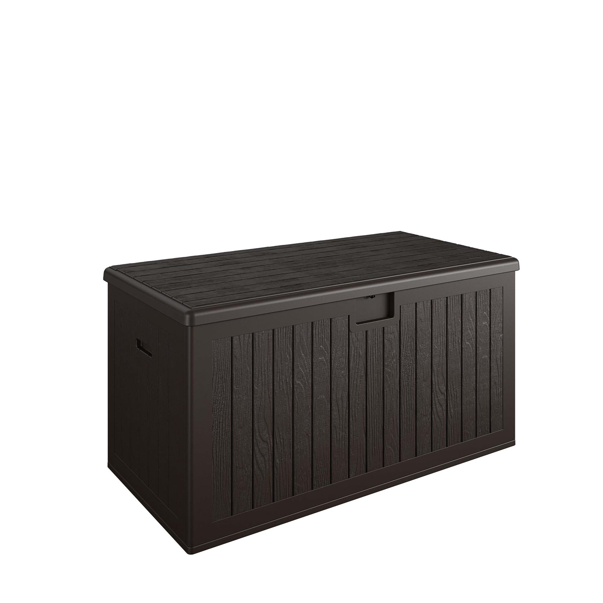 150 Gallon Outdoor Storage Box - Dark Brown