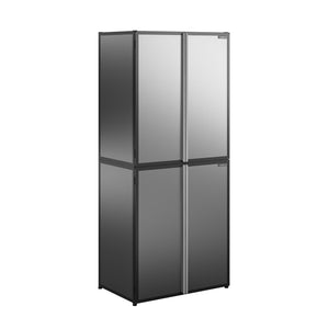 Aluminum Garage Freestanding Cabinet - N/A