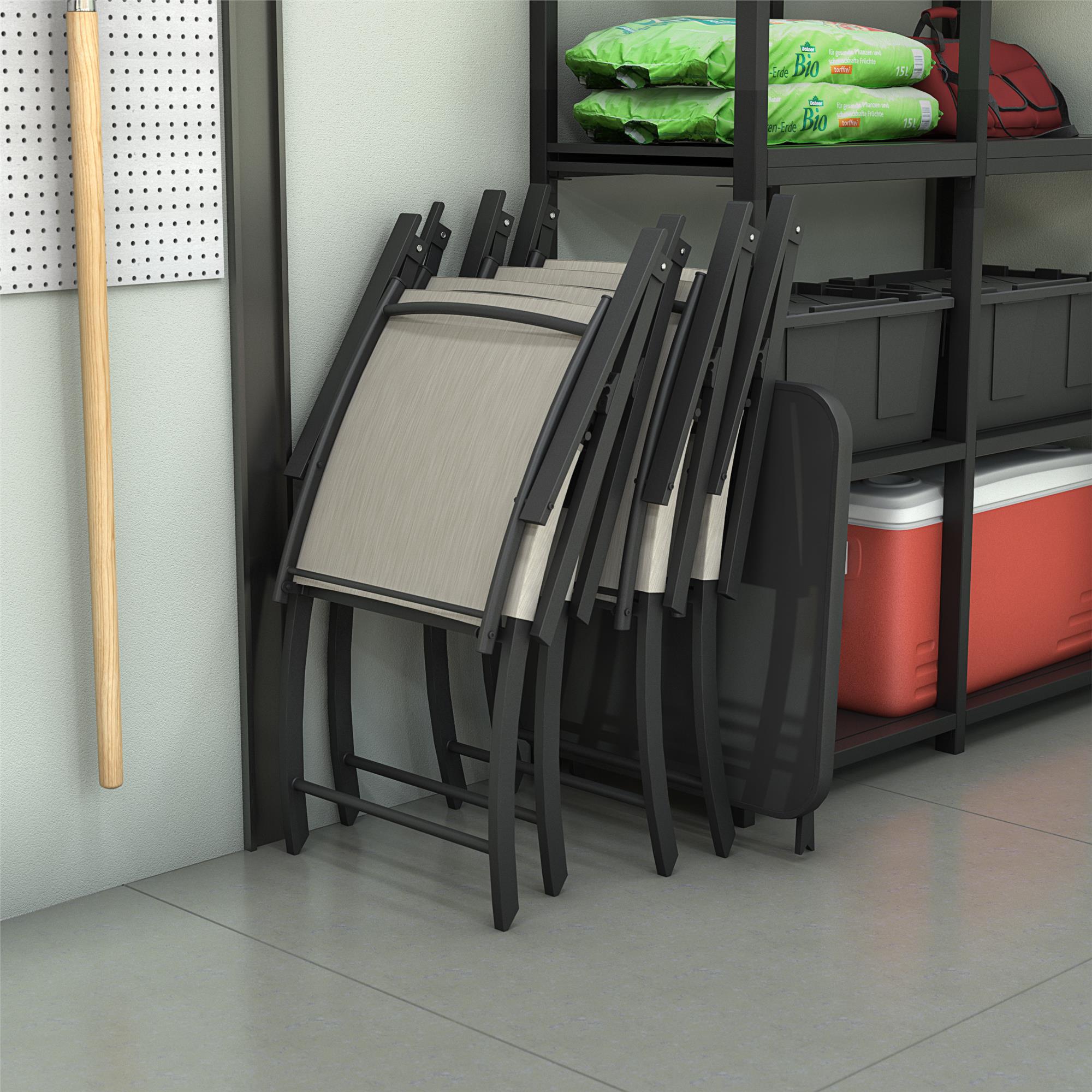 COSCO 5 - Piece Folding Sling Chat Set - Cosco