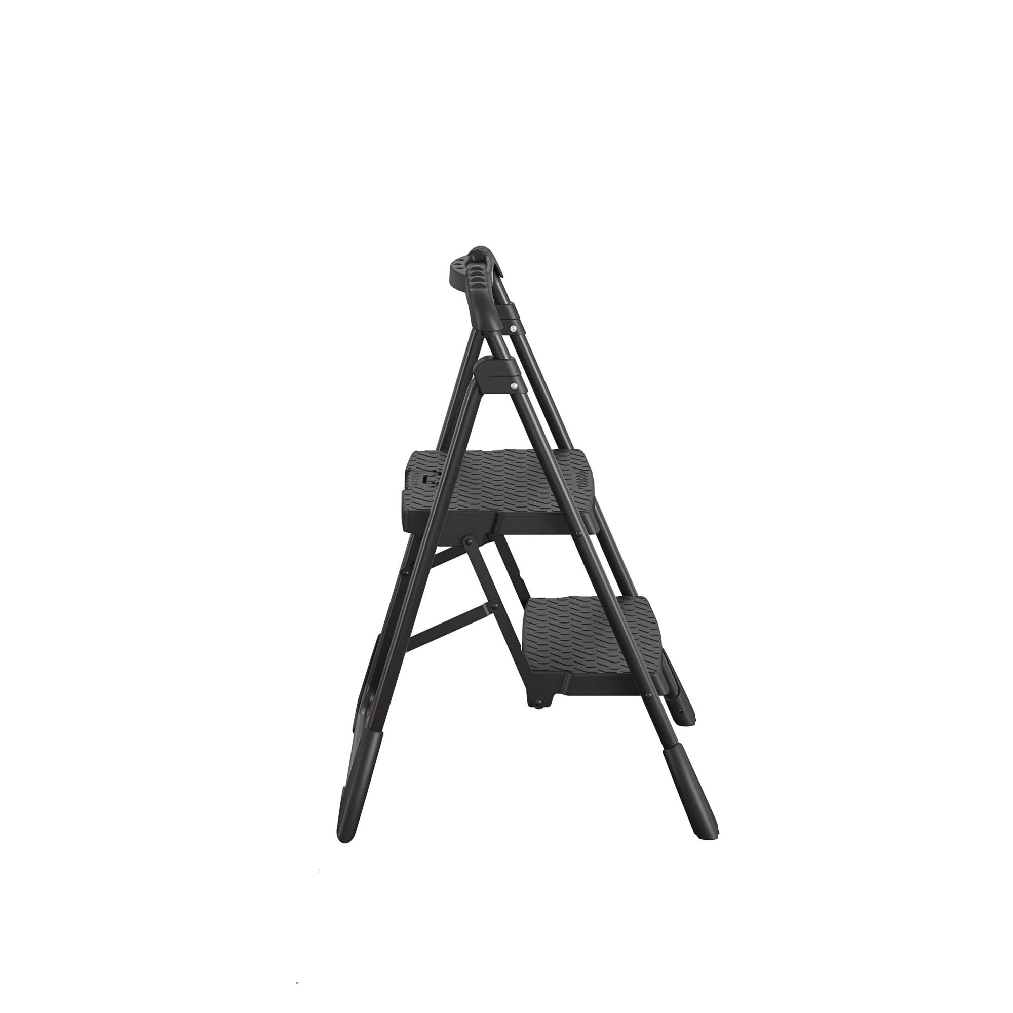 COSCO 2-Step Ladder, Folding Step Stool with Top Cap, Anti-Slip