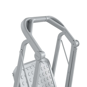 COSCO 2-Step Kitchen Stepper™ Folding Step Stool, Premium Safety Series, Ages 4+, Gray - Gray