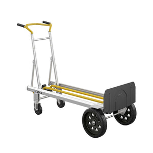 Next Gen 3-in-1 Folding Toe Plate Hand Truck, 800/1000 lb  - Yellow
