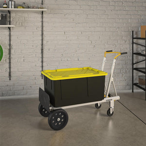 Next Gen 3-in-1 Folding Toe Plate Hand Truck, 800/1000 lb  - Yellow