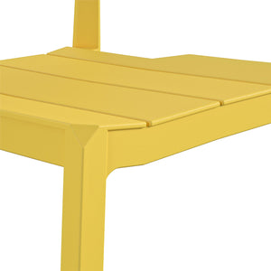 Novogratz Chandler Stacking Dining Chairs - Yellow - 2-Pack