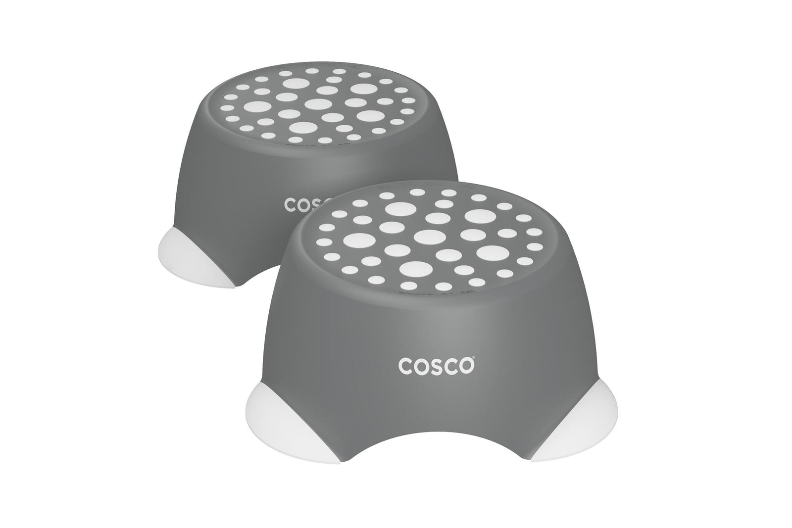 Kids One-Step Step Stool - Gray - 2-Pack