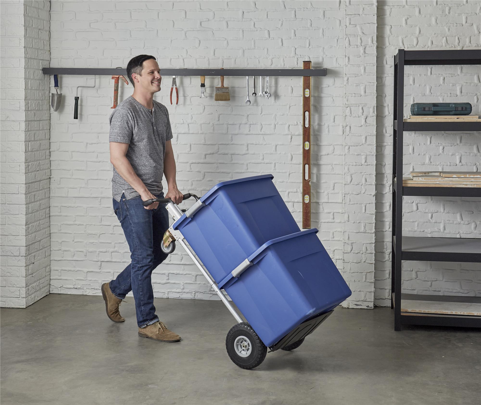 How To Use Moving Crates and Dollies (or Hand Truck)