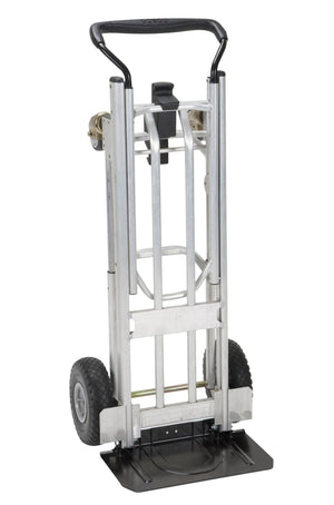 4-in-1 Folding Series Hand Truck with Flat-Free Wheels - Black - 1-Pack