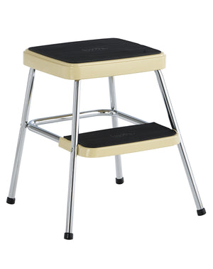 Stylaire Retro Two-Step Step Stool - Yellow - 1-Pack