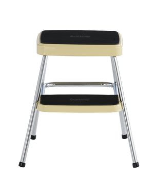 Stylaire Retro Two-Step Step Stool - Yellow - 1-Pack