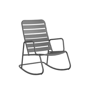 Novogratz Roberta Rocking Chair - Charcoal