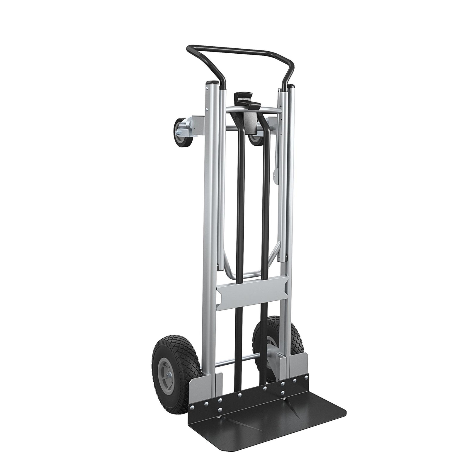 2-in-1 Hybrid Handtruck - Silver