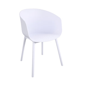 Novogratz York XL Dining Chairs - White - N/A