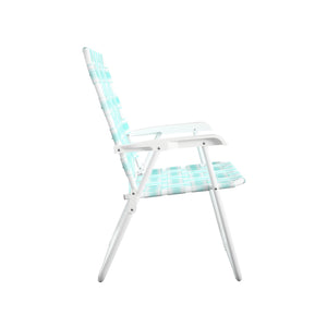 Novogratz Priscilla Folding Chairs, 2-pack - Aqua Haze - 2-Pack