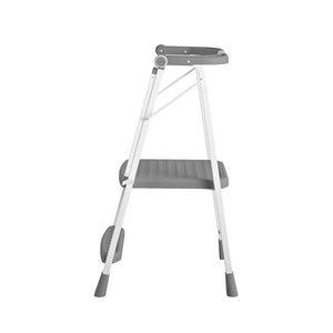 Kitchen Stepper™ Folding Step Stool - White / Grey - N/A