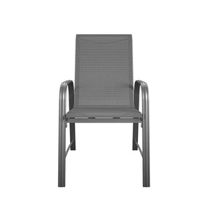Paloma Patio Dining Chairs - Charcoal