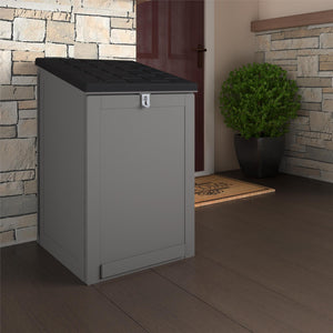 BoxGuard® Lockable Package Delivery and Storage Box - Black / grey