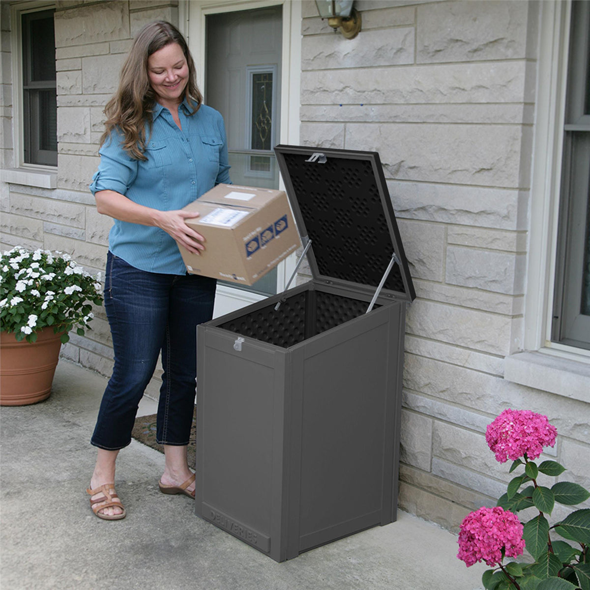 BoxGuard® Lockable Package Delivery and Storage Box - Cosco