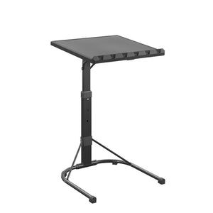 Adjustable Height Personal Folding Activity Table - Black - 1-Pack