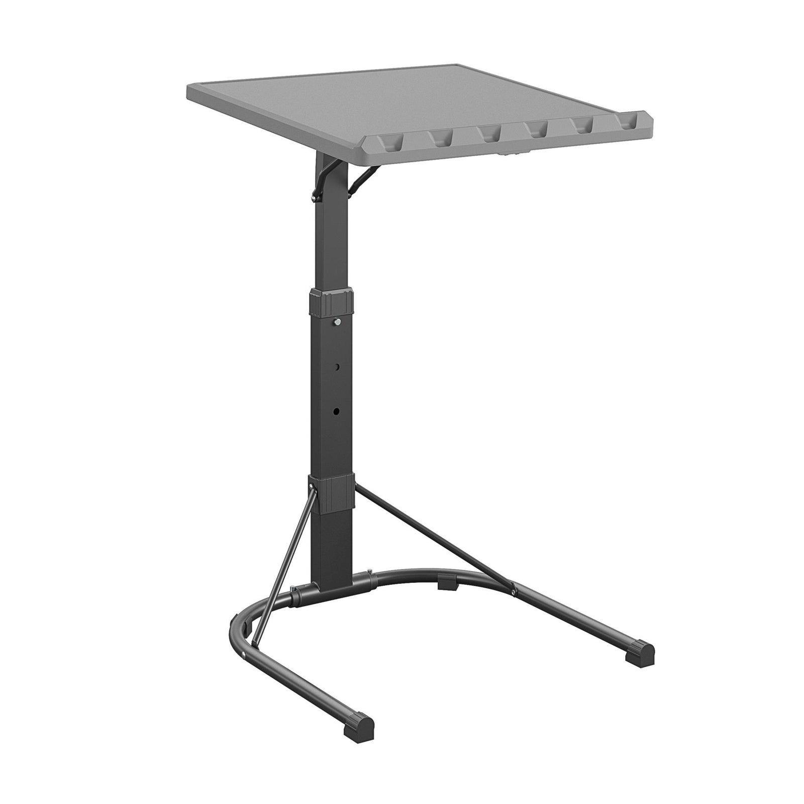 Adjustable Height Personal Folding Activity Table - Gray - 1-Pack