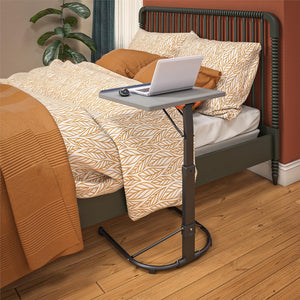 Adjustable Height Personal Folding Activity Table - Gray - 1-Pack