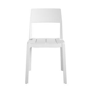 Novogratz Chandler Stacking Dining Chairs - White - N/A