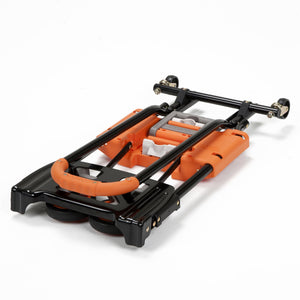 Shifter Multi-Position Folding Hand Truck and Cart - Orange - 1-Pack
