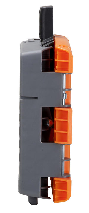 One-Step Molded Folding Step Stool - Orange