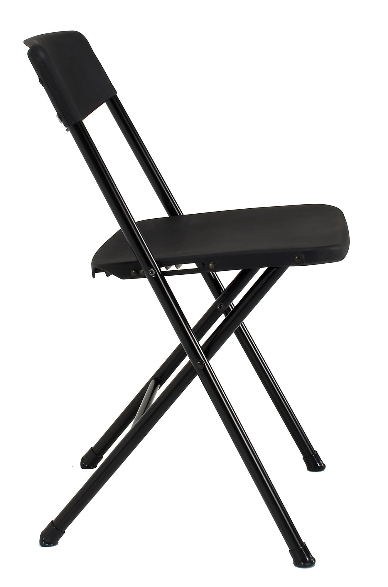 Resin Folding Chair with Molded Seat and Back - Cosco