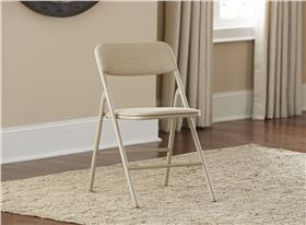 5-Piece Folding Table and Chair Set - Wheat Diamond - N/A